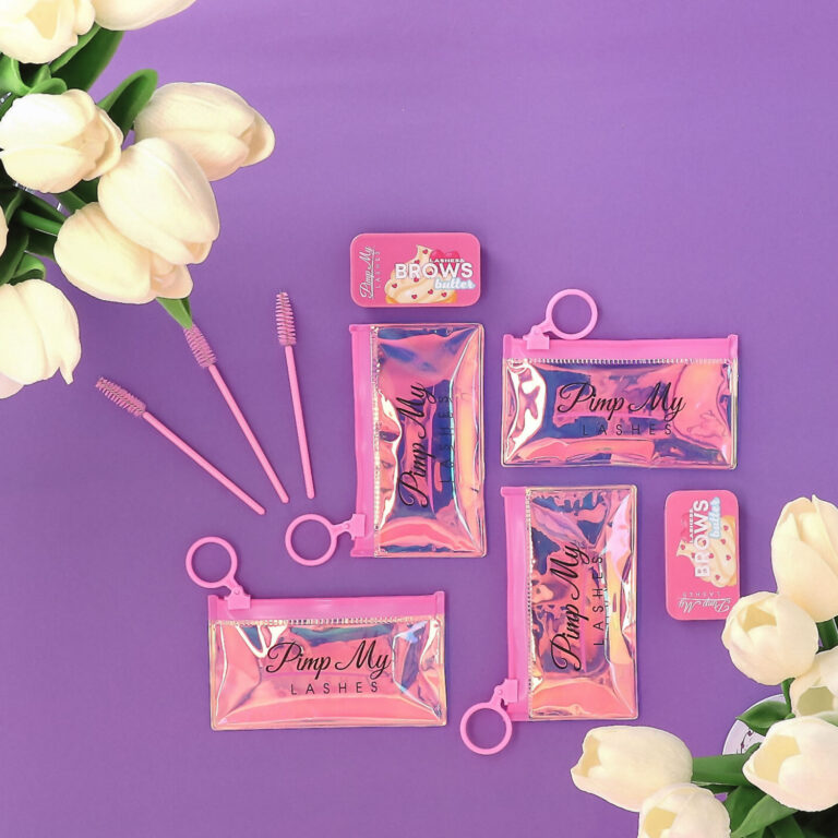 Fotografia packshot Wrocław - Zdjęcie produktów kosmetycznych na fioletowym tle